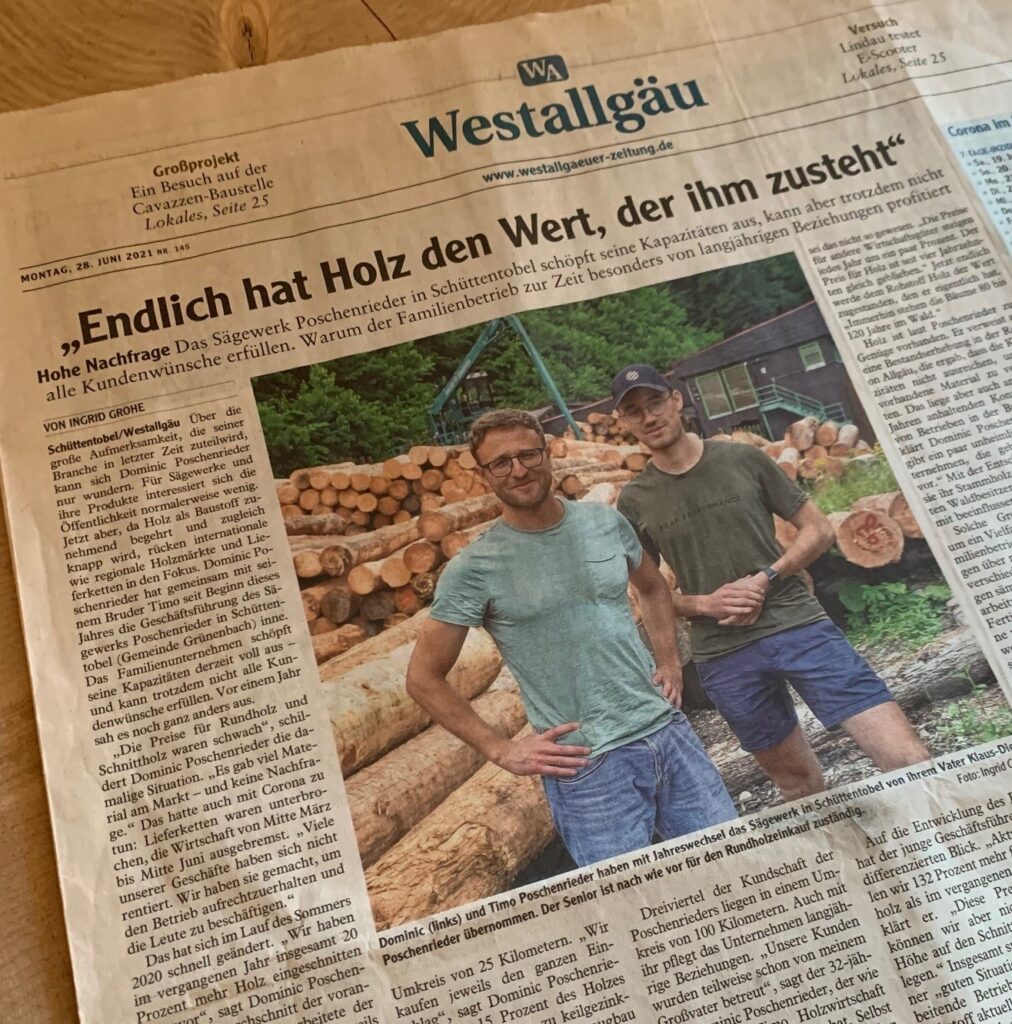 Endlich hat Holz den Wert, der ihm zusteht